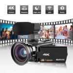Sixtary 4K WiFi Camcorder for Vlogging