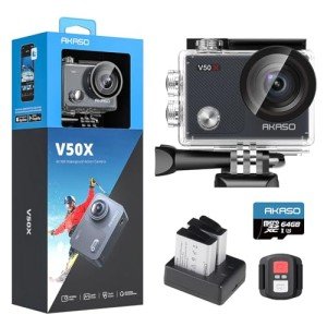 AKASO V50 X 4K Action Camera with Accessories