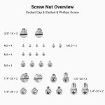 SMALLRIG Complete 26-Screw Kit for Cameras