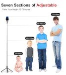 Selfie Stick Tripod with Remote & LED Lights