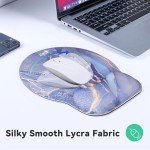 Memory Foam Keyboard & Mouse Wrist Support Set
