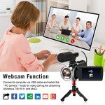 Windancy Ultra HD 1080P Vlogging Camera with Microphone