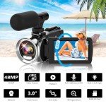 Windancy Ultra HD 1080P Vlogging Camera with Microphone