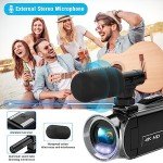 Windancy Ultra HD 1080P Vlogging Camera with Microphone