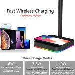 KAFRI RGB Wireless Charger & Headphone Stand