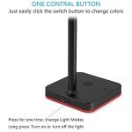 KAFRI RGB Wireless Charger & Headphone Stand