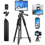 MACTREM 165cm Mobile Phone Stand for iPad & DSLR