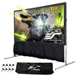 Elite Screens 123" Portable ALR Projector Screen