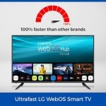 43" Smart LED TV with Built-In DVD & Freeview