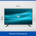43" Smart LED TV with Built-In DVD & Freeview