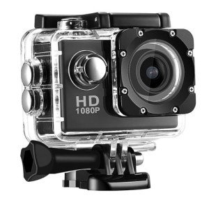 1080P Waterproof Action Camera with WiFi & Accessories