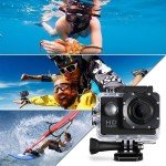 1080P Waterproof Action Camera with WiFi & Accessories
