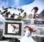 1080P Waterproof Action Camera with WiFi & Accessories