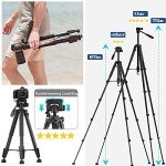KINGJOY 75" Lightweight Tripod with Wireless Remote