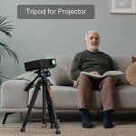 KINGJOY 75" Lightweight Tripod with Wireless Remote