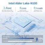 Intel Mini PC F10, 16GB RAM, 512GB SSD