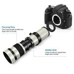 Lightdow 420-800mm f/8.3 Telephoto Lens for Canon