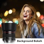 BENOISON 85mm f1.8 Manual Portrait Lens for Canon