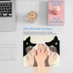 Cute Cat Mouse Pad with Non-Slip Base