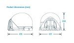 Maxview MXL023 VUQube 2 Portable Satellite Dish