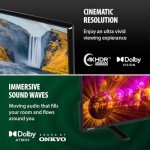 Toshiba 55” 4K Smart VIDAA TV with Dolby Atmos