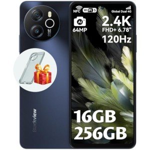 Blackview Shark 8 Mobile Phone, 16GB+256GB, 64MP