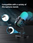 MRSDY USB Gaming Microphone with Headphone Jack