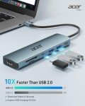Acer 7-in-1 USB-C Hub with 4K HDMI