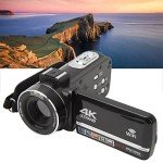4K HD Video Camera with 18X Zoom & WiFi