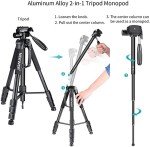 NEEWER 2-in-1 Portable Tripod and Monopod