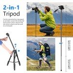 NEEWER 2-in-1 Portable Tripod and Monopod