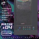 STGsivir Gaming PC Bundle with 22" Monitor