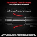BENOISON 420-800mm Telephoto Lens for Nikon Cameras