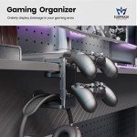 3-in-1 Rotatable Headset and Controller Holder