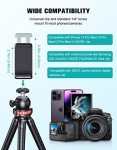 CIRYCASE Flexible Tripod with Wireless Remote