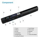 AOZBZ Handheld USB Document Scanner with 16GB Card