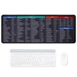 Super Large Keyboard & Mouse Pad with Shortcuts