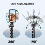 UGREEN 70” Tripod Stand with Bluetooth Remote