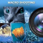 4K Vlogging Camera with Microphone and Accessories