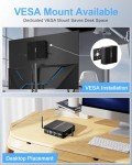 ESIMOER Fanless Mini PC with Dual Display