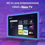 CHiQ 50" 4K QLED Smart TV with Roku and Alexa