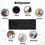 Donboly Extra Large Topographic Gaming Mouse Pad