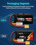 HOOVO 11.1V 1500mAh 3S RC Lipo Battery Pack