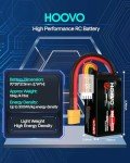 HOOVO 11.1V 1500mAh 3S RC Lipo Battery Pack