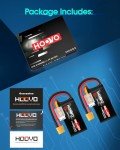 HOOVO 11.1V 1500mAh 3S RC Lipo Battery Pack