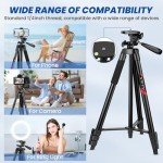 Victiv 64'' Tripod for Phones and Cameras