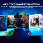 LXZ Ryzen 7 Gaming Desktop with 16GB RAM