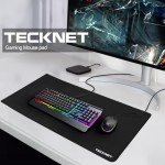 TECKNET Large Waterproof Gaming Mouse Mat 900x400mm