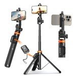 OOHHEE 62” Phone Tripod with Remote Control
