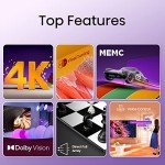Hisense 50" Smart TV with Dolby Vision and Voice Remote